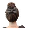 Diamond Bow Hair Ring Girl Women Head Rope (Color : 637-1, Size : Size fits all)