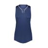 Augusta Sportswear Ladies Cutter+ Sleeveless Jersey Navy/White 2XL view 1