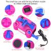 IDAODAN Electric Balloon Pump, Portable Electric Balloon Blower Machine Balloon Air Pump Dual Nozzle Rose Red 110V 600W Balloon Inflator for Party Decorations view 4