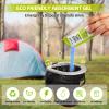CHTSJQW Portable Toilet Absorbent Gel Powder, 60 Pack Poo Gel for Camping Eco Absorbent Gel, Poo Urine Powder for Camping Outdoor Hiking Fast-Acting Gel view 2