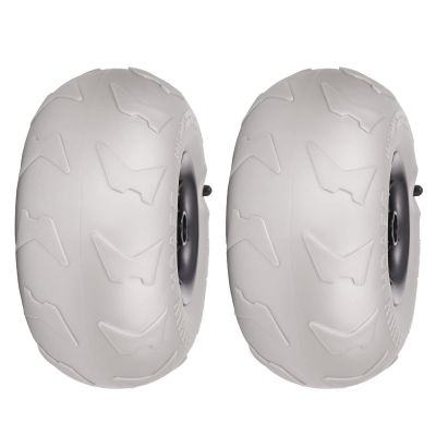 2-Pack 9in Balloon Wheels Replacement Sand Wheels Beach Cart Tires for Kayak Dolly, Canoe Cart and Buggy Axle Hole Dia 20mm/0.78in