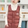 Toddler Kids Waterproo Ski  Overall PantBoys Girls Winter Snow Pants,Snowboard Pants for (Pink, 12-18 Months) view 3