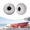 2-Pack 16in Balloon Wheels Replacement Sand Wheels Beach Cart Tires for Kayak Dolly, Canoe Cart and Buggy Axle Hole Dia 26mm/1.02in