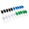 Cute Slipper Keyring 20 Pcs Cute Shoe Keychains, Silicone Beach Hole Sandals Key Ring 4 Colors Little Slipper Keychain, Mini Backpack Key Chains Key Ring for Kids Adults view 4