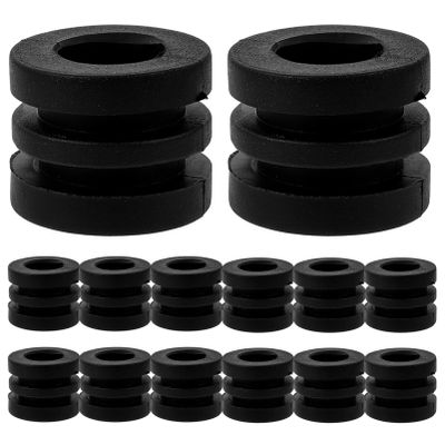 Kisangel 16pcs Foosball Gaskets Table Football Bumper Pads Small Foosball Washer Pads for Football Machine Bearings Table Rod Parts