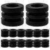 Kisangel 16pcs Foosball Gaskets Table Football Bumper Pads Small Foosball Washer Pads for Football Machine Bearings Table Rod Parts view 1