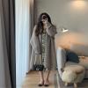 CYBELES Soft Sweater Jacket, Knitted Cardigan with Long Sleeves Mocha Color view 1