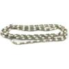 17 inches 5-6mm Natural White Pearl & Green Crystal Beaded Chocker Necklace view 3