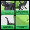 Lixada Wire Cup Ice Fishing Reel Plastic Line Speed Adjustable 2.8:1High Speed Ratio, Raft Fishing Wheel Lightweight Front Fishing Reel for Ice Fishing, Left/Right Hand view 2