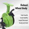 Lixada Wire Cup Ice Fishing Reel Plastic Line Speed Adjustable 2.8:1High Speed Ratio, Raft Fishing Wheel Lightweight Front Fishing Reel for Ice Fishing, Left/Right Hand view 4