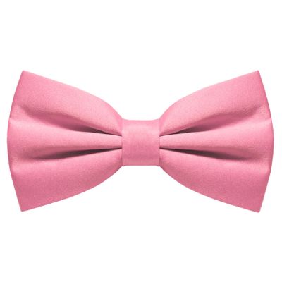 RBOCOTT Mens Pink Pre-tied Bow Tie Adjustable polyester bowtie(6)