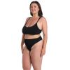 Amwounu High Waisted Cotton Thongs Underwear for Women Soft Black White Grey Nude Thong High Rise Panties Size XL Pack of 6 view 2