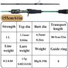 Portable Fishing Pole 2 Section Casting Rod Fishing Pole Solid Fishing Rod Comfort Casting Reel and Fishing Rod Combo Portable Casting Rod Easy to use view 2