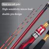 Portable Fishing Pole Double Rod Pin Fishing Rod Portable Fishing Reel and Fishing Rod Combo Lightweight Fishing Rod Baitcasting Rods Casting Rod Easy to use view 3