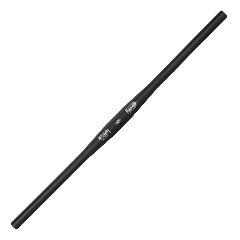 DELVOYE 640-740MM Extra Long Bicycle Handlebars 31.8mm Aluminum Alloy MTB Handlebar Rise 15MM Mountain Bike Road Bicycle Riser/Flat Bar Black (Color : Flat Bar, Size : 680mm)