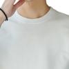 Maiyifu-GJ Men's Fleece Crewneck Sweatshirt Thick Loose Fit Soft Basic Pullover Lightweight Soft Lounging Casual Sweatshirts (5X-Large,White) view 2