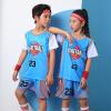 BEVPAX British Jersey Children's Boys' Suit, New Children's Sports Vest, Two-piece Jersey, Summer Suit, Sleeveless Jersey view 2