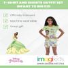 Disney Princess Toddler Girls T-Shirt and Shorts Outfit Set Green 2T view 2