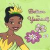 Disney Princess Toddler Girls T-Shirt and Shorts Outfit Set Green 2T view 3