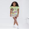 Disney Princess Toddler Girls T-Shirt and Shorts Outfit Set Green 2T view 4