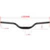 DELVOYE Rise 60mm MTB Handlebars Lightweight Aluminum Alloy Big Angle Bicycle Handlebar 31.8 * 660mm for Cycling Racing Cross Country Downhill Riser Bar (Color : Yellow) view 2