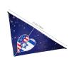 Heart USA American Flag Israel Israeli National Flag Dog Bandana Adjustable Triangle Pet Scarf Premium Quality Bandanas for Dogs and Cats view 4