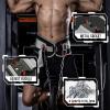 MANUEKLEAR Quick Locking Dip Belt, Weightlifting Belt, Weight Lifting Belts for Men Women Heavy Duty Dipping Powerlifting Belt with Chain 40 inchs (Slate Gray) view 3