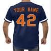 Custom Baseball Jersey with Team Name/Number Personalized Baseball Shirts for Youth Design 12 view 2