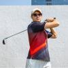 uideazone Mens Polo Shirts Fit Slim Casual Short Sleeve Athletic Fit Funny Golf Shirt Turn-Down Fitness Black Red Sport Teinns Shirt view 3