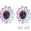 DJC Bike Ceramic Bearing Pulley Wheel 2pcs Guide Roller 11T 12T 13T 14T 15T 16T MTB Road Bike Rear Derailleur for Shimano for Sram Pulley oilslick (oilslick, 2pcs 11T) view 1