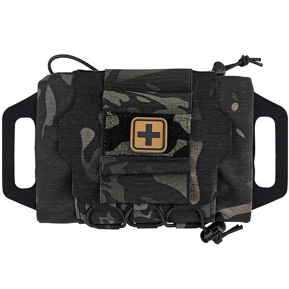 LEESEN Tactical IFAK Pouch, Tactical Blow Out Kit Bag Medical Pouch, First Aid Kit System Medical Pouches Emergency Survival Bag for Outdoor Travel Hiking with MOLLE (Color : Bcp)