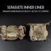 LEESEN Tactical IFAK Pouch, Tactical Blow Out Kit Bag Medical Pouch, First Aid Kit System Medical Pouches Emergency Survival Bag for Outdoor Travel Hiking with MOLLE (Color : Bcp) view 2