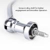 Aluminum Alloy Fishing Reel Handle, Rotary Knob Power Handle Replacement for Fishing Spinning Reel Rocker Grip Parts Fishing Accessory(Grey) view 4
