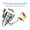 Aluminum Alloy Fishing Reel Handle, Rotary Knob Power Handle Replacement for Fishing Spinning Reel Rocker Grip Parts Fishing Accessory(Gold) view 2