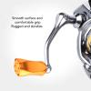 Aluminum Alloy Fishing Reel Handle, Rotary Knob Power Handle Replacement for Fishing Spinning Reel Rocker Grip Parts Fishing Accessory(Gold) view 3