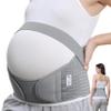 NeoTech Care Pregnancy Belly Band Maternity Belt, Back/Abdomen/Waist/Pelvis Support (Size XL, Grey Color)