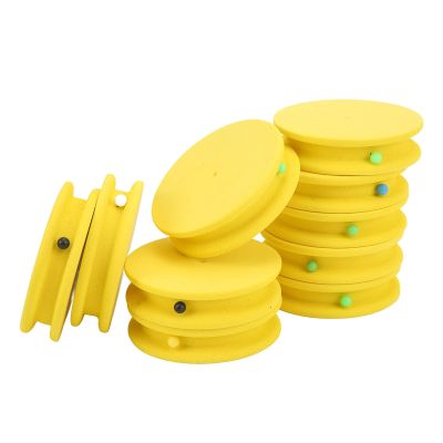 10pcs Round Fishing Line Foam Spools EVA Foram Fishing Line Fishing Rigs & Hooks Foam Boards Fishing Line Storage Holder, Fishing Winding Boards()