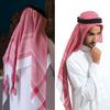 PENINSULA LOVE Men Arab Shemagh keffiyeh Scarf Muslim Turban Middle East Desert Hijab Head Wrap Shemagh with Aqel Rope 54x54 view 4