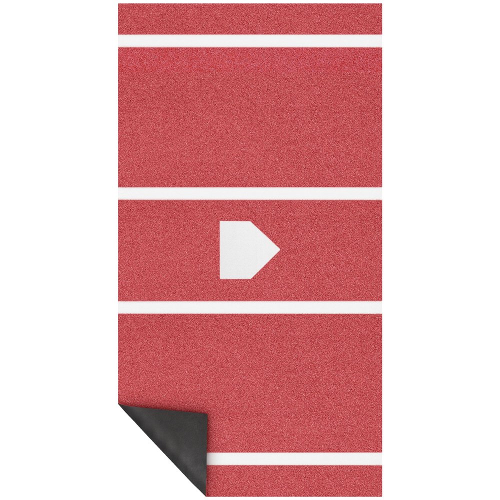 Heavy-Duty Baseball Batting Hitting Mat 12' x 6' Baseball Softball Turf Training Mat Regulation Size with Home Plate Non-Slip Bottom Thickening Design Suitable for Indoor and Outdoor Use