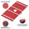 Heavy-Duty Baseball Batting Hitting Mat 12' x 6' Baseball Softball Turf Training Mat Regulation Size with Home Plate Non-Slip Bottom Thickening Design Suitable for Indoor and Outdoor Use view 2