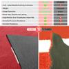 Heavy-Duty Baseball Batting Hitting Mat 12' x 6' Baseball Softball Turf Training Mat Regulation Size with Home Plate Non-Slip Bottom Thickening Design Suitable for Indoor and Outdoor Use view 4