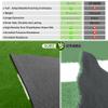 Heavy-Duty Baseball Batting Hitting Mat 12' x 6' Baseball Softball Turf Training Mat Regulation Size with Home Plate Non-Slip Bottom Thickening Design Suitable for Indoor and Outdoor Use view 4
