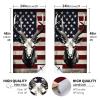 Corn Hole Board Leather Bag Sticker Laminated Weatherproof Vinyl Decal Easy Bubble Free Application Stickers 2 Piece Set Toss Game with Adhesive Backing Antelope view 4