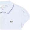 Lacoste Girl's Short Sleeve Mini Pique New Iconic Polo, Phoenix Blue, 2Yr view 2