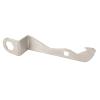 Acouto Marine Grade 304 Stainless Steel Propeller Wrench 10in Length for 11/16 Inch Hex Prop Nut 0.56 Inch Quadrilateral Nut view 3