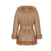 Women Long Parka Winter Coat Plus Size Fleece Fuzzy Sherpa Jackets Warm Winter Overcoat Faux Fur Collar Qulited Jacket view 3