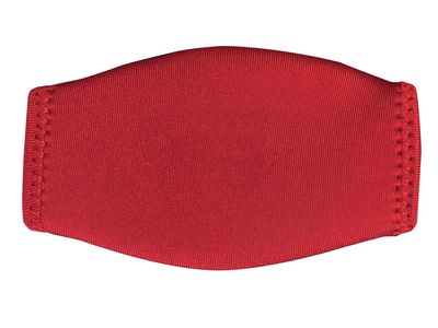 SportStar ChinSkin, Football Chin Strap Cover, Worn by the Pros, One Size Fits All (Scarlet Red)