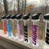 Personalized Water Bottle, Custom Water Bottle with Straw, custom name sport,Flip Up Straw-Clear Water Bottle,Bridesmaid,24oz view 4