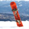Snowboard Wrap # 238 - Fire - Smoke - Skull Snowboard Graphic Wrap - Laporte Graphics - Includes Application Squeegee - 14 inch x 65 inch fits Most Snowboards view 2