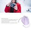 Camera PU Leather Drawstring Pouch Bag, Camera Bag with Shoulder Strap, Portable PU Leather Camera Bag Case Designed Specifically for Photography Enthusiasts, for view 2
